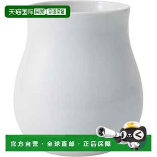 【日本直邮】Hasami ware 冰杯 白瓷 容量约270毫升 Campanella