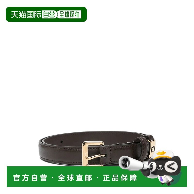 香港直邮FENDI 女士腰带 8C0740ASUOF0L1B AW2025 棕色 Forever
