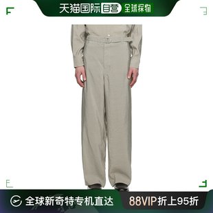 Seamless PA1106 Belted 男士 灰色 Lemaire 长裤 香港直邮潮奢