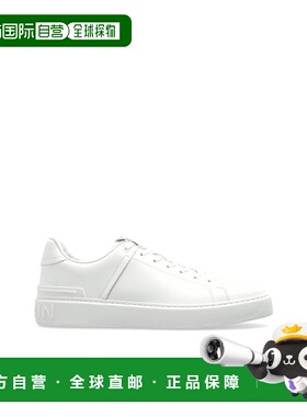 香港直邮BALMAIN 男士运动鞋 FM1VI288LVTR0FA AW2025 白色 'B-Co
