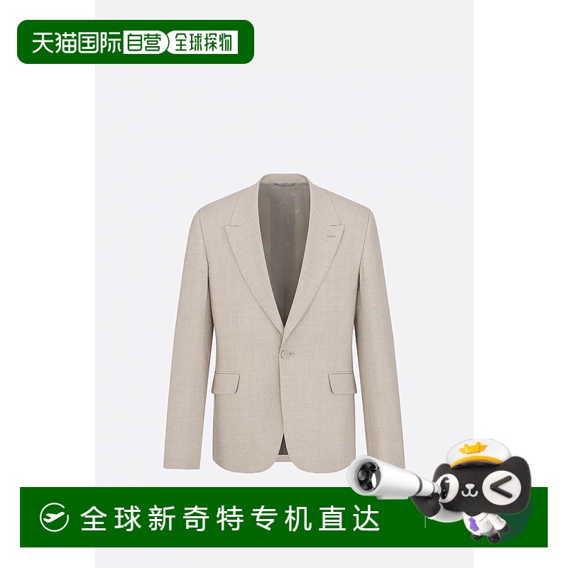 1h可退 香港直邮潮奢 DIOR 迪奥 男士 Rounded Closure 夹克 583C