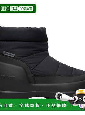 1h可退 香港直邮潮奢 moon boot 月亮靴 男士 黑色 Mezzaluna Puf