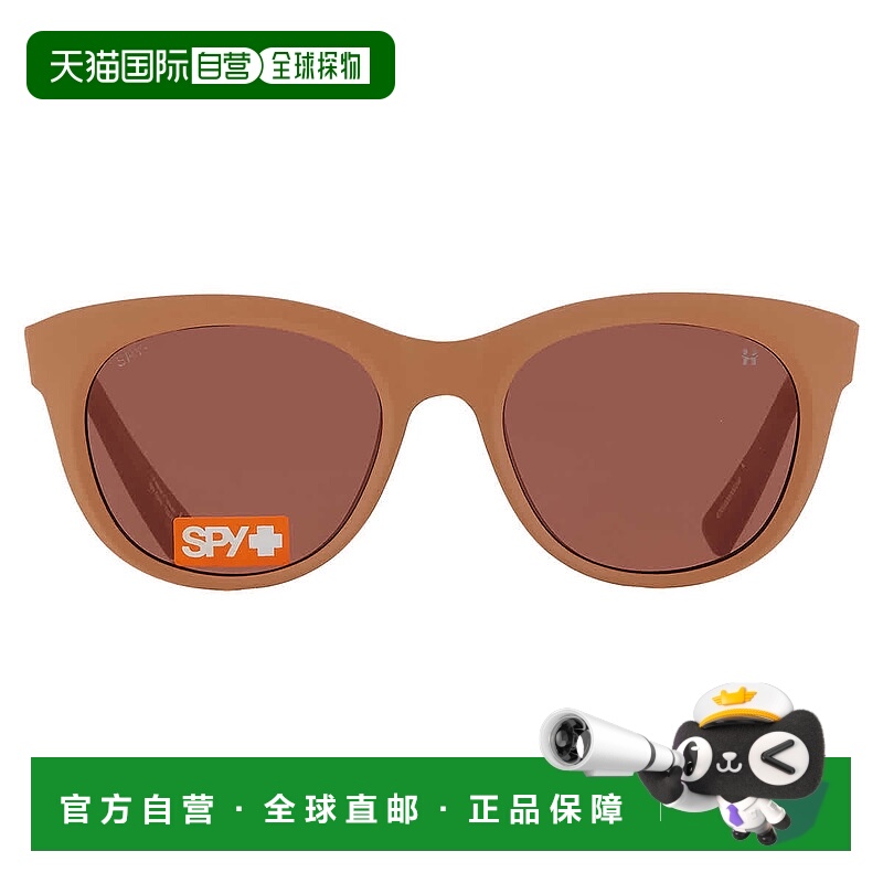 自营Spy BOUNDLESS Happy Brown Cat Eye Ladies Sunglasses 6700