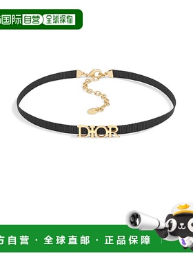 自营1h可退 欧洲直邮Dior/迪奥 女士Dio(r)evolution锁骨链