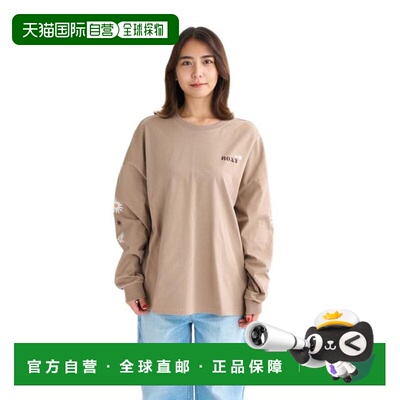 日本直邮ROXY BELLIS长袖T恤 25FWRLT254033BEG(Lady’s)