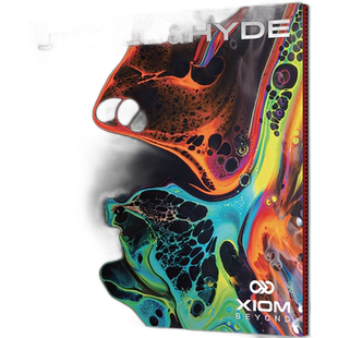 日本直邮Exion 男士女士 Jekyll Hyde V47.5 乒乓球拍胶背胶 XIOM