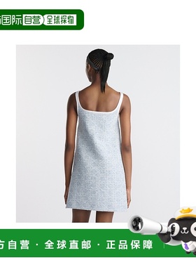 欧洲直邮DIOR (2025新品) Robe courte evasee Cannage迪奥连衣裙