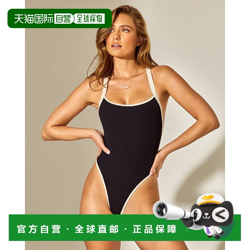 自营l spaceL*Space Baewatch Swimsuits Women's  Black Stretch