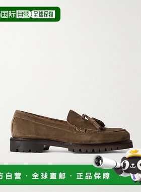 Mr P. 男士 Scott 流苏绒面革乐福鞋 MPF242021KHAKI733