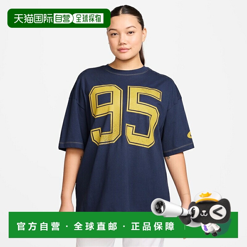 日本直邮Nike 女士 NSW Street OS S/ST 衬衫短袖U 领休闲加大码H