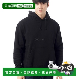 连帽衫 韩国直邮Alpha 基本款 USE51502C1 黑色卫衣 Industries