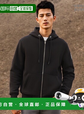 香港直邮MOOSE KNUCKLES 男士卫衣 M32MS600292 CO 黑色男装