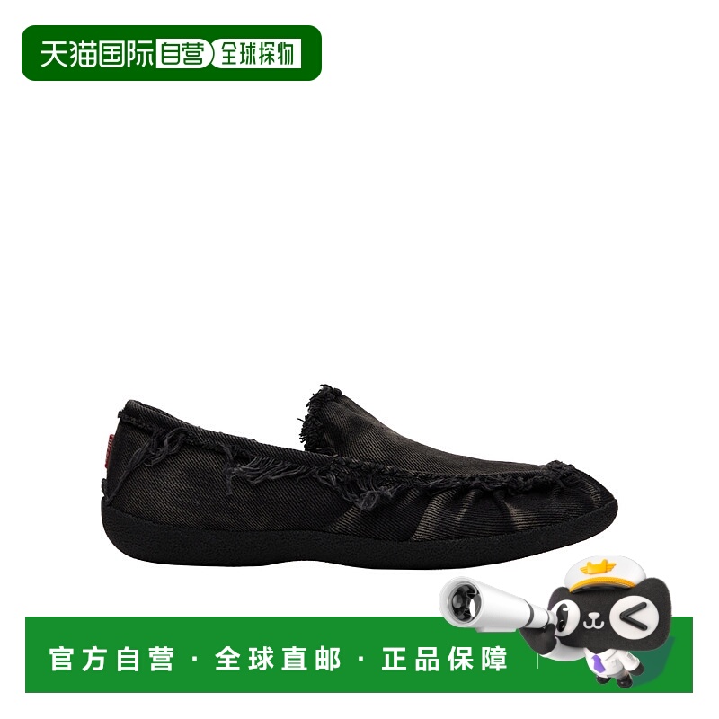 1h可退 香港直邮DIESEL 男士休闲鞋 Y03710P0585T8013 AW2025 黑