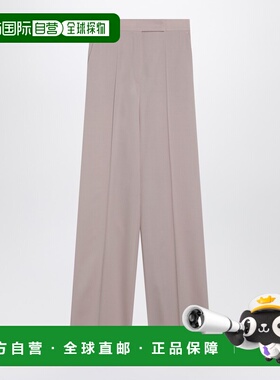 1h可退 香港直邮MaxMara 麦斯玛拉 女士 Rose-beige 阔腿裤子 MXM