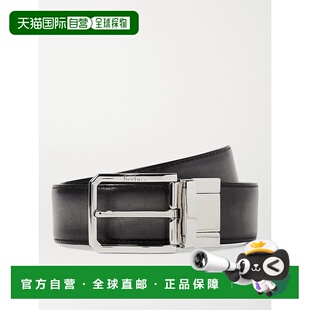 香港直邮Berluti 伯尔鲁帝 男士 3.5cm Scritto 双面皮带腰带 C00