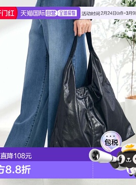 1h可退 日本直邮a.v.v 女士金属感单肩大托特包 KS5GA09054手提包