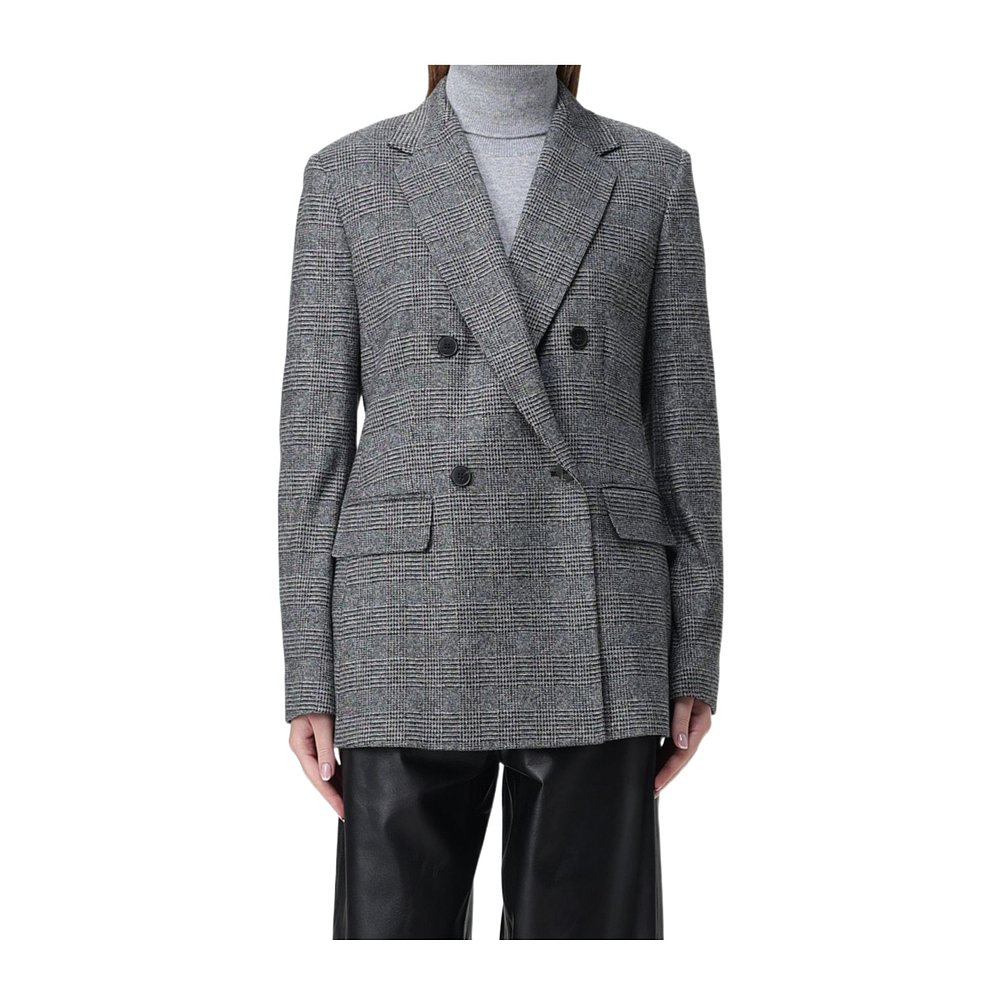 MAX MARA 女士西服 6916014206001 AW2024 黑色 长袖西装外套