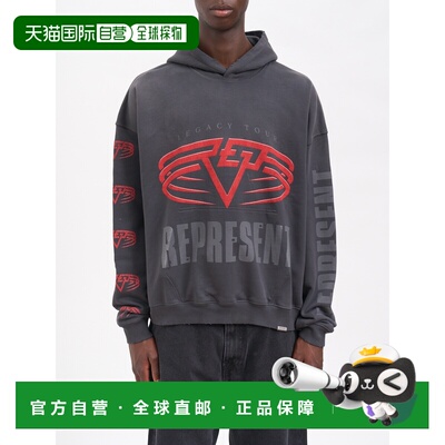 1h可退 香港直邮Represent 男士 LIVING LEGACY TOUR 连帽运动衫