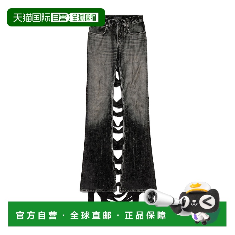 香港直邮Balenciaga 牛仔系带裤 831717TSW80