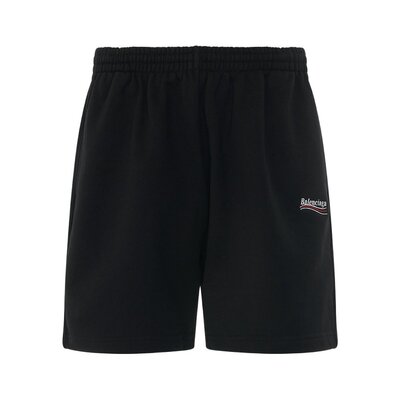 Balenciaga Political Campaign刺绣短裤 676137TKVI9