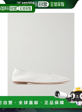 1h可退 香港直邮潮奢 Staud 女士 Alba 皮质芭蕾舞鞋 F24S3001LNP