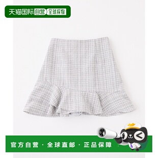 1h可退 日本直邮NICE CLAUP 女装 蕾丝拼接 修身迷你裙 015201030