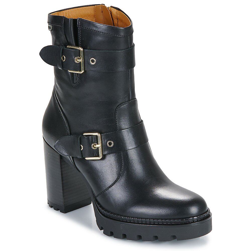 Pikolinos 派高雁 CERVERA W1J 女士鞋子短筒靴 W1J-8791-BLACK