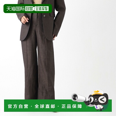 日本直邮LOEWE 女士高腰裤 棕色 s540y04xhd 3110