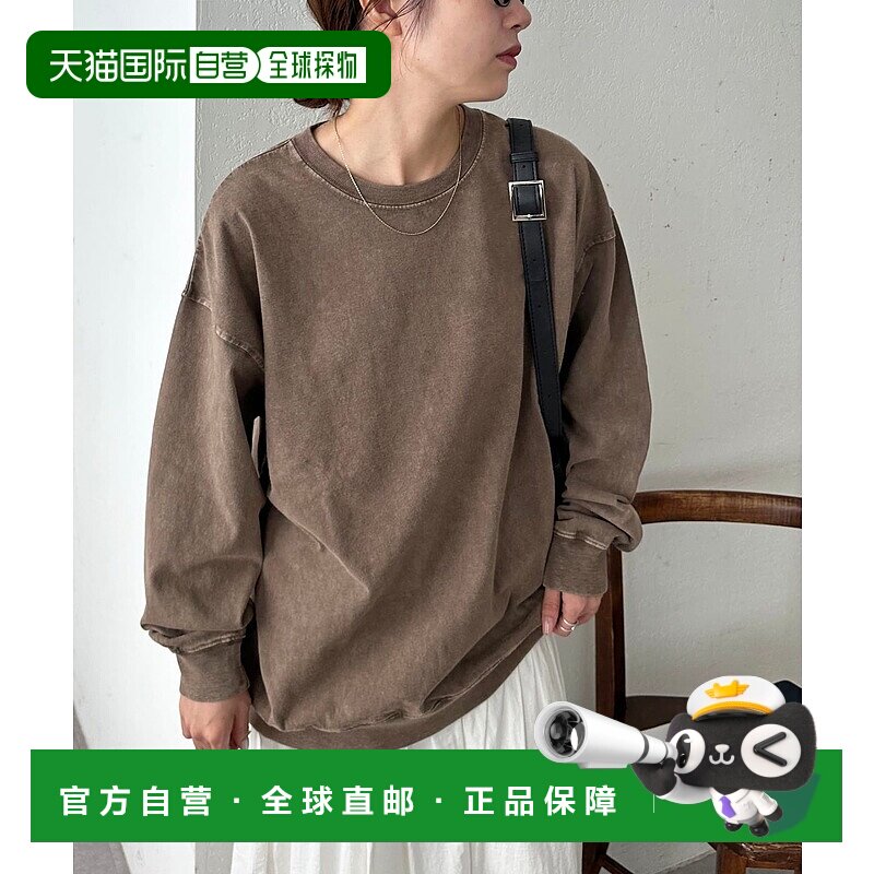 1h可退 日本直邮Discoat 男女同款 化学加工长款T恤 DPZ2052206A0