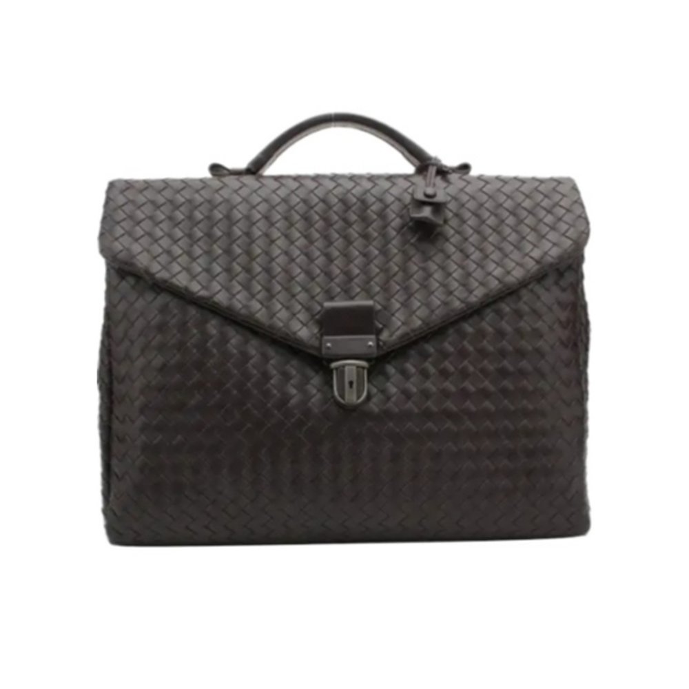 Bottega Veneta BV 21SS编织公文包 Men