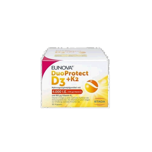 自营|德国Stada维D3K2补钙4000/80骨密度胶囊90粒维生素保健品