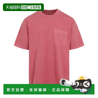 香港直邮CARHARTT WIP 男士T恤 I03595733GB703 SS2026 粉红色