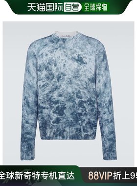 1h可退 香港直邮Acne Studios 艾克妮 男士 漂白棉质毛衣 000857