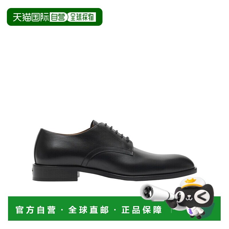 香港直邮BURBERRY 男士商务正装鞋 81114011 AW2025 黑色 皮革 Ca