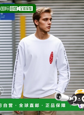 韩国直邮AECA 男士T恤AWCMSSBETTLOV004C0WA AECA SURF BOARD LON