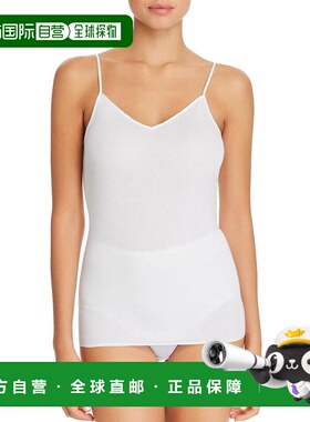 1h可退 【美国直邮】HANRO女士背心吊带V领舒适透气休闲百搭简约