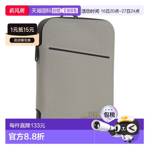日本直邮THE NORTH FACE 多用途护照包 RAMBLE 卡其色 商品品类：