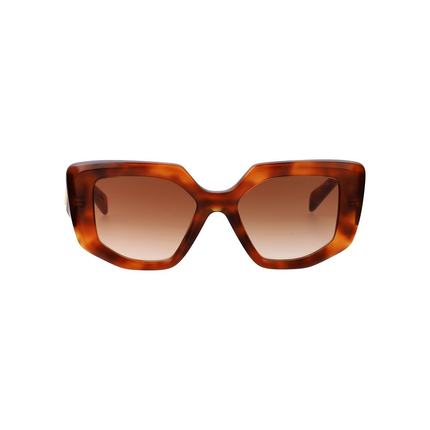 PRADA 女士眼镜 0PR14ZS18R70E SS2025 花色 Prada Sunglasses