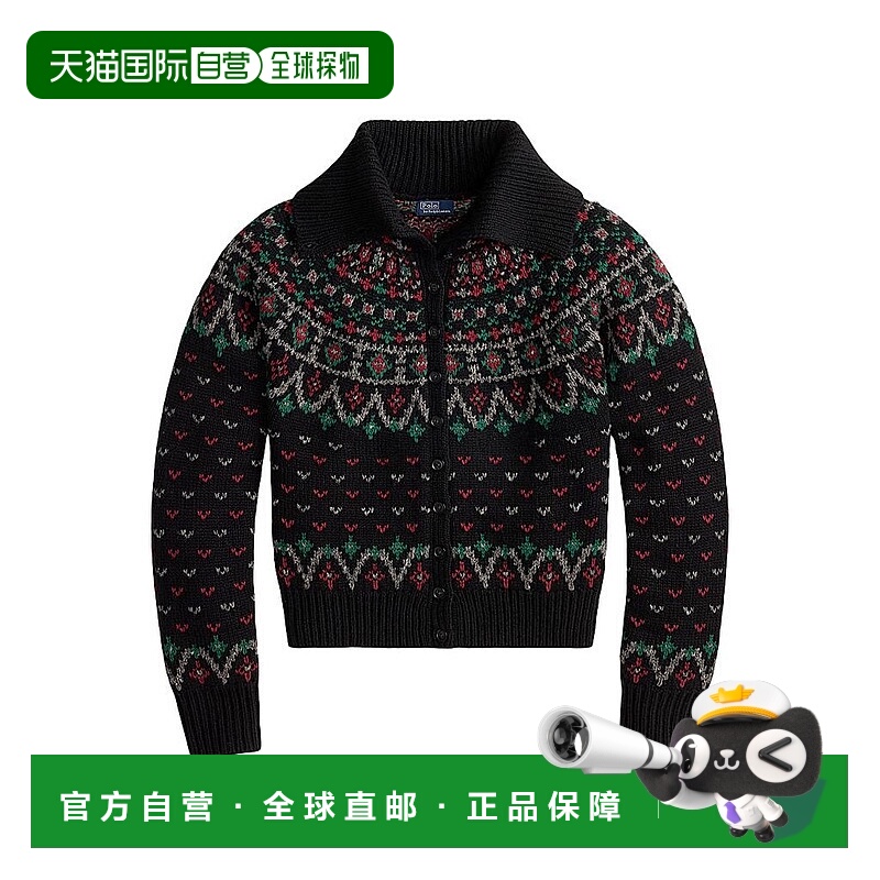 1h可退 【美国直邮】ralph lauren 女士 毛衣羊毛开衫