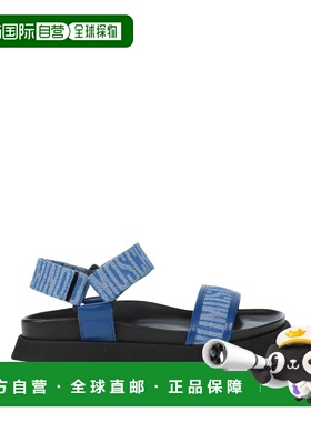 1h可退 香港直邮Moschino 莫斯奇诺 女士 凉鞋 blue蓝色 舒适时尚