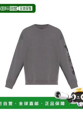 香港直邮Y-3 男士卫衣 KE50830GRANIT AW2025 灰色 Oversize swea