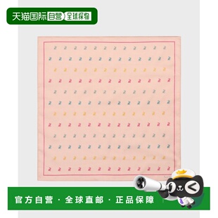 付款1h内可退 日本直邮Paul Smith女士 swirl兔图案纯棉手帕 1656