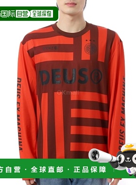 韩国直邮DEUS 黑色摩托运动衫 (DMP251139-ORA) 兜帽/船员