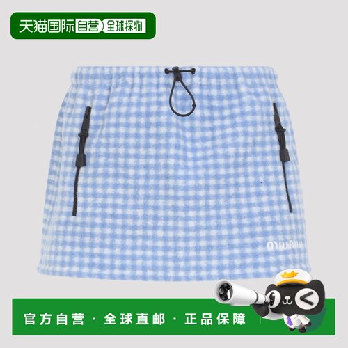 1h可退 香港直邮MIU MIU 女士半身裙 MG2518SOOO6375F0UB3 AW2026
