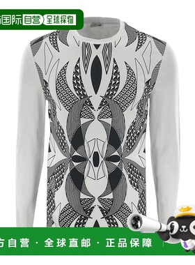 香港直邮VERSACE 男士T恤 V800643VJ00196V7001 CO 白色 VERSACE