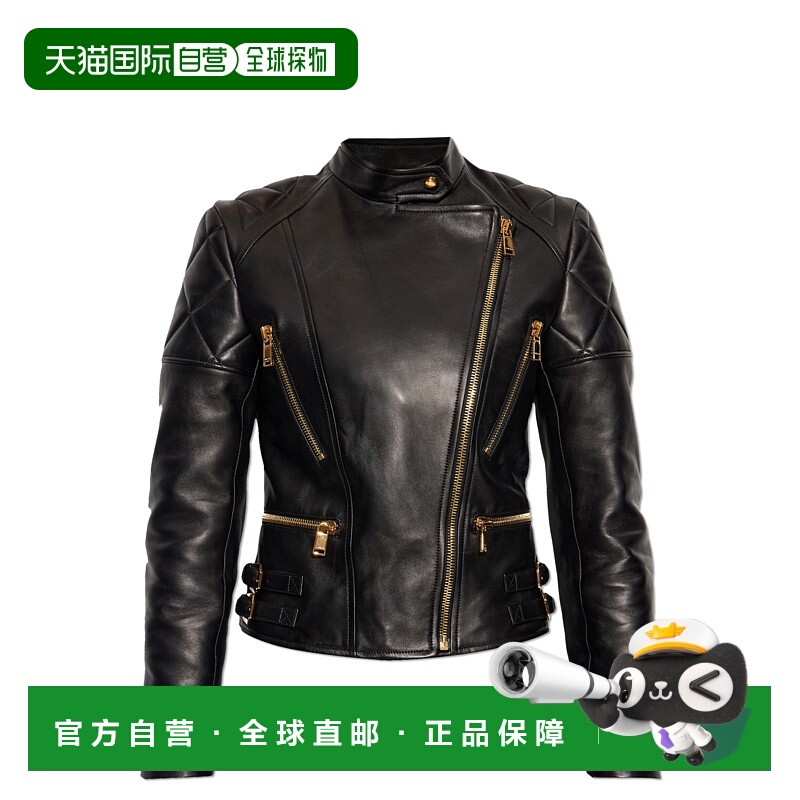 欧洲直邮versace 女士 皮质外套