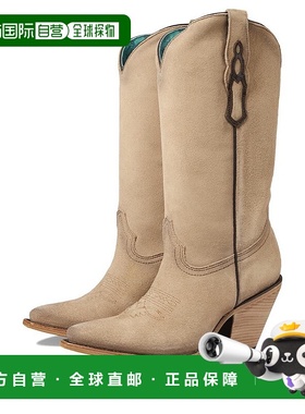 1h可退 【美国直邮】Corral Z5203 女靴 时尚优雅 真皮靴子 中筒