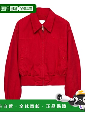 香港直邮PRADA 女士西服 29P27816NMSOOOF0011 SS2025 红色外套