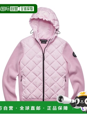 香港直邮Canada Goose HyBridge® 绗缝针织连帽衫 6800LB