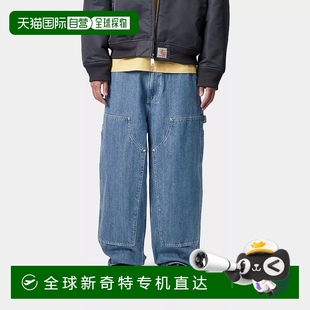 牛仔 欧洲直邮Carhartt Wip 男士 蓝色棉休闲裤